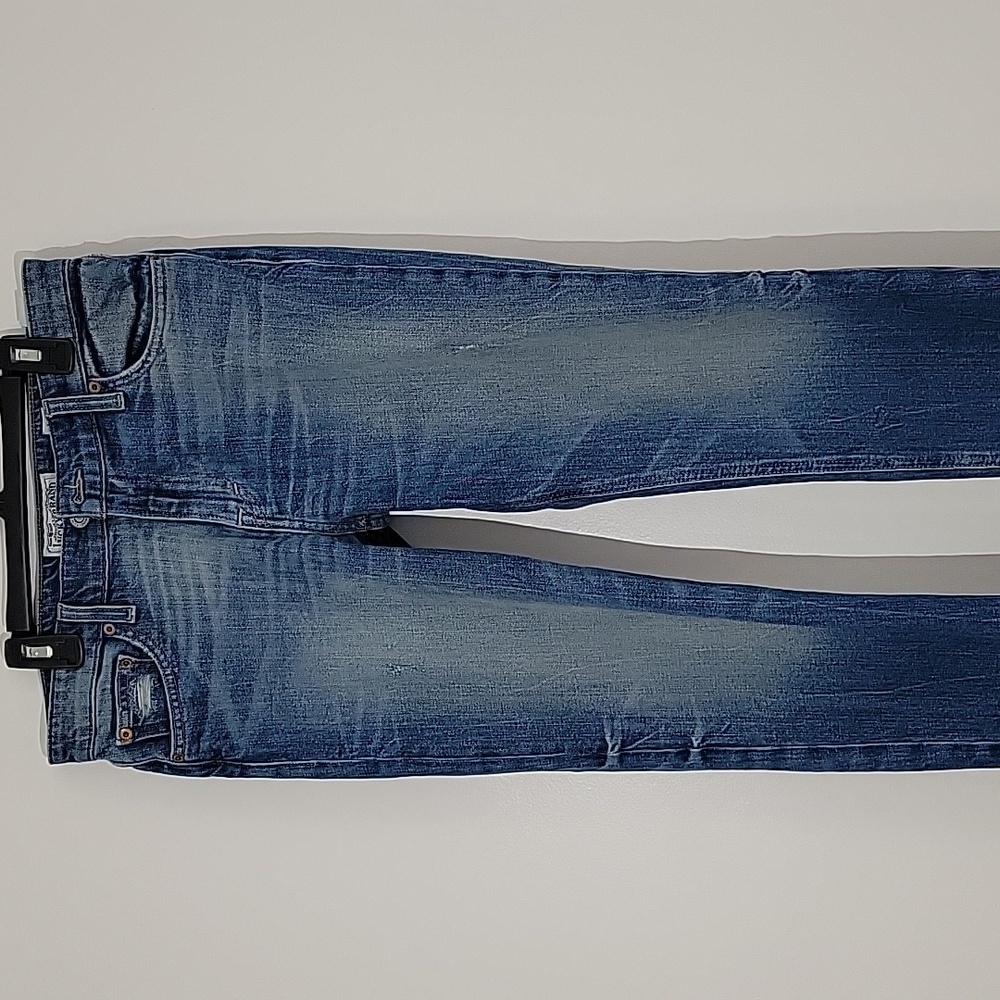 Lucky Brand Jeans Womans Size 0/25 Blue Sienna Slim Boyfriend Denim flex - Picture 1 of 17